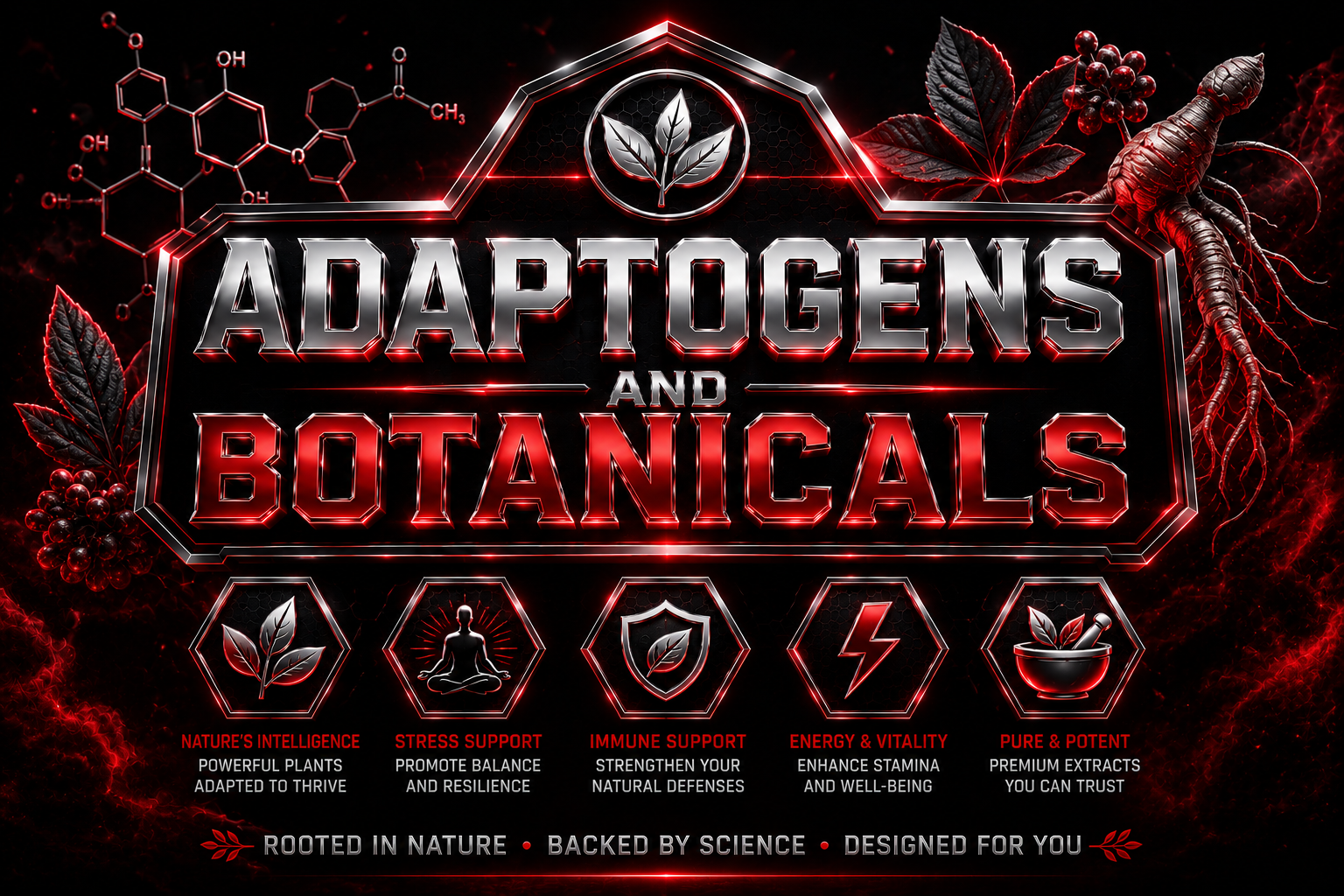 ADAPTOGENS & BOTANICALS