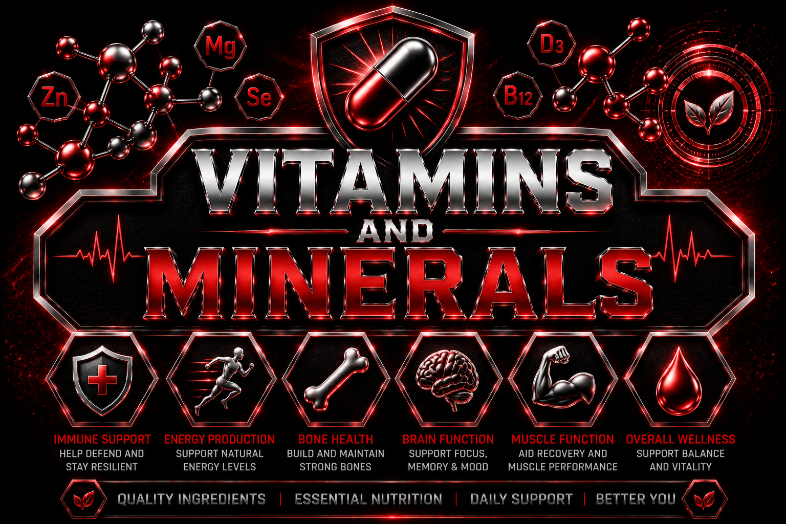 VITAMINS & MINERALS