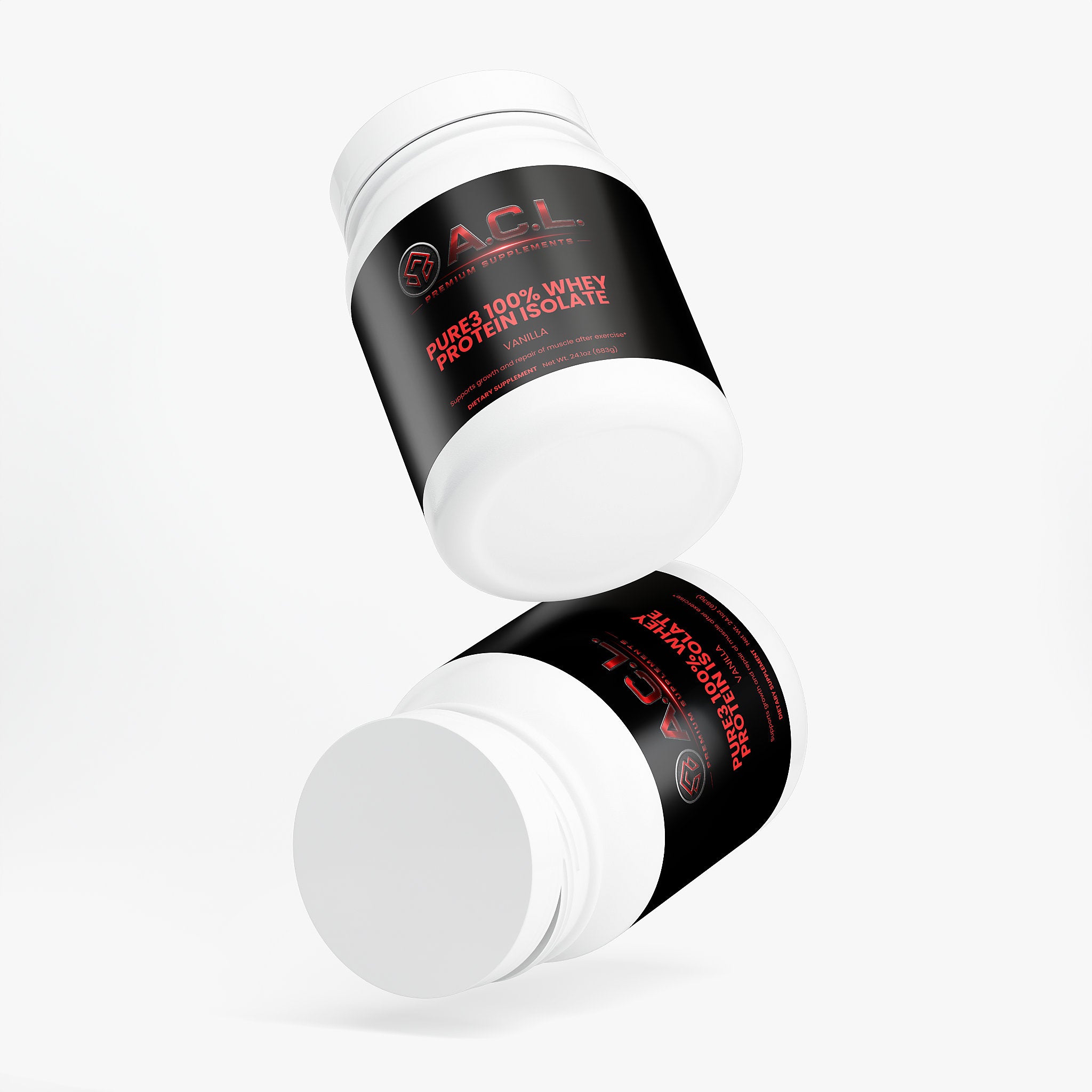 Pure3 100% Whey Protein Isolate (Vanilla)