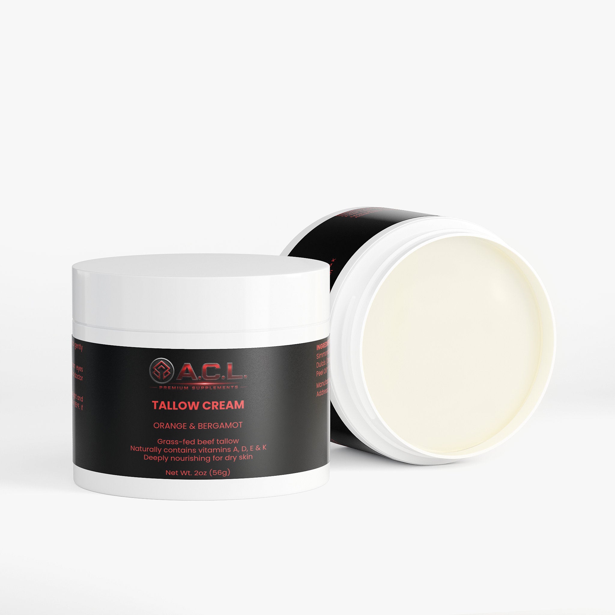 Tallow Cream Orange & Bergamot
