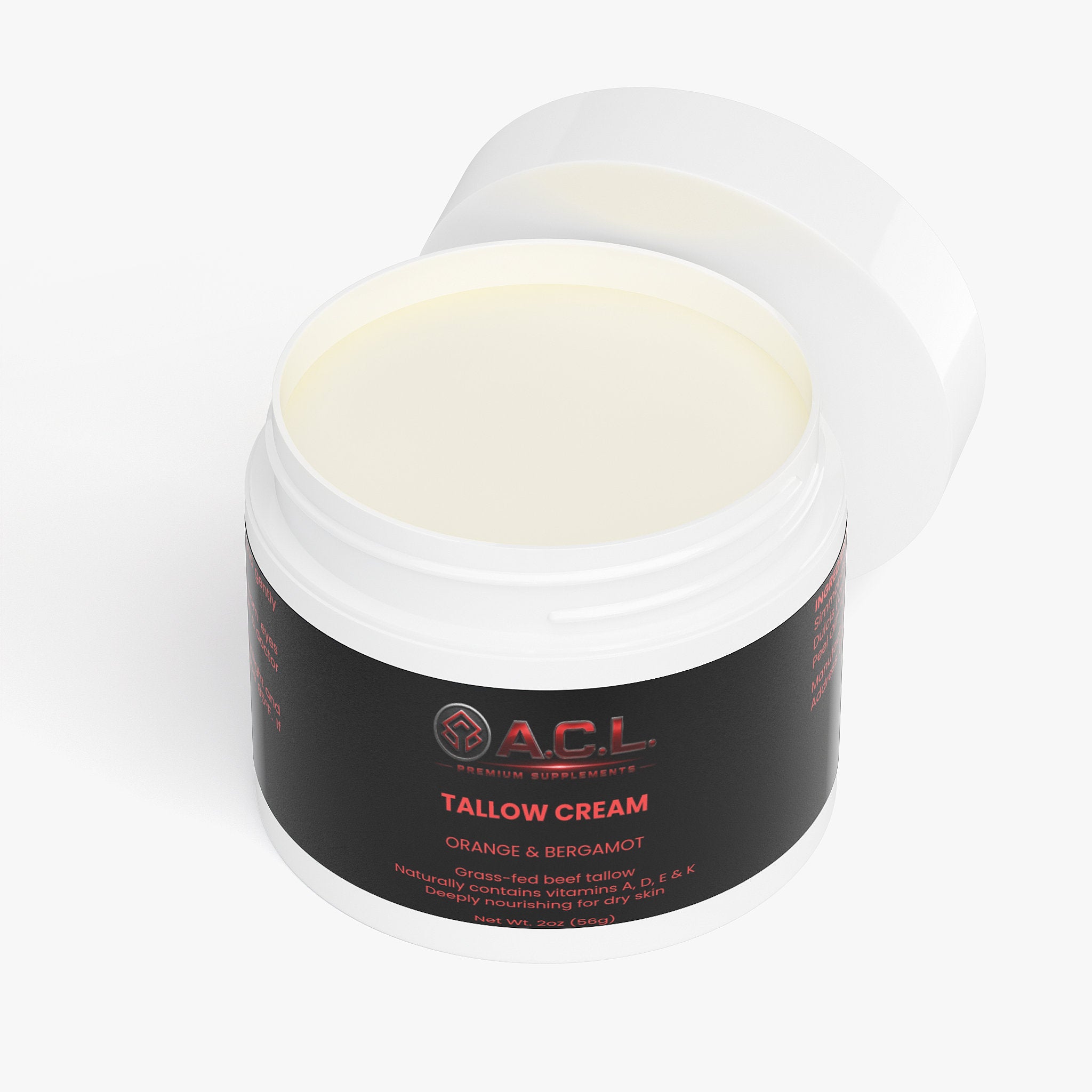 Tallow Cream Orange & Bergamot